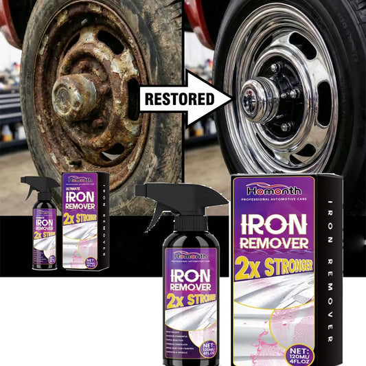 powerfully removes rust Rust Remover Spray Powerful Rust Removal For Metal Car Bike Household Tools 1 set for various metals Peaceful Pleasures Health and Wellness 1PCS