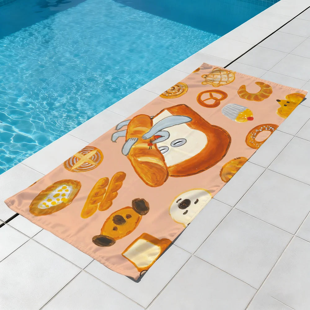 Quick Dry Microfiber Beach Towel | Pool, Gym & Travel