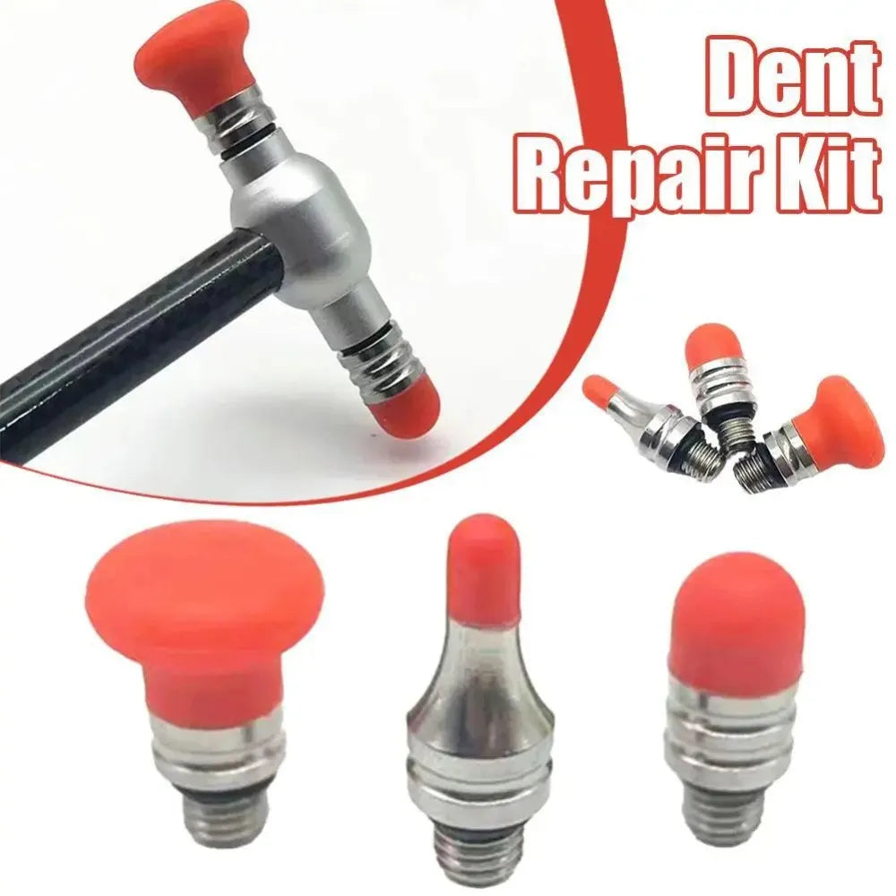 3Pcs PDR Tapping Tools Paintless Dent Repair Kit Professional Car Auto Body Dent Removal Tool for Hail Damage Repair Peaceful Pleasures Health and Wellness