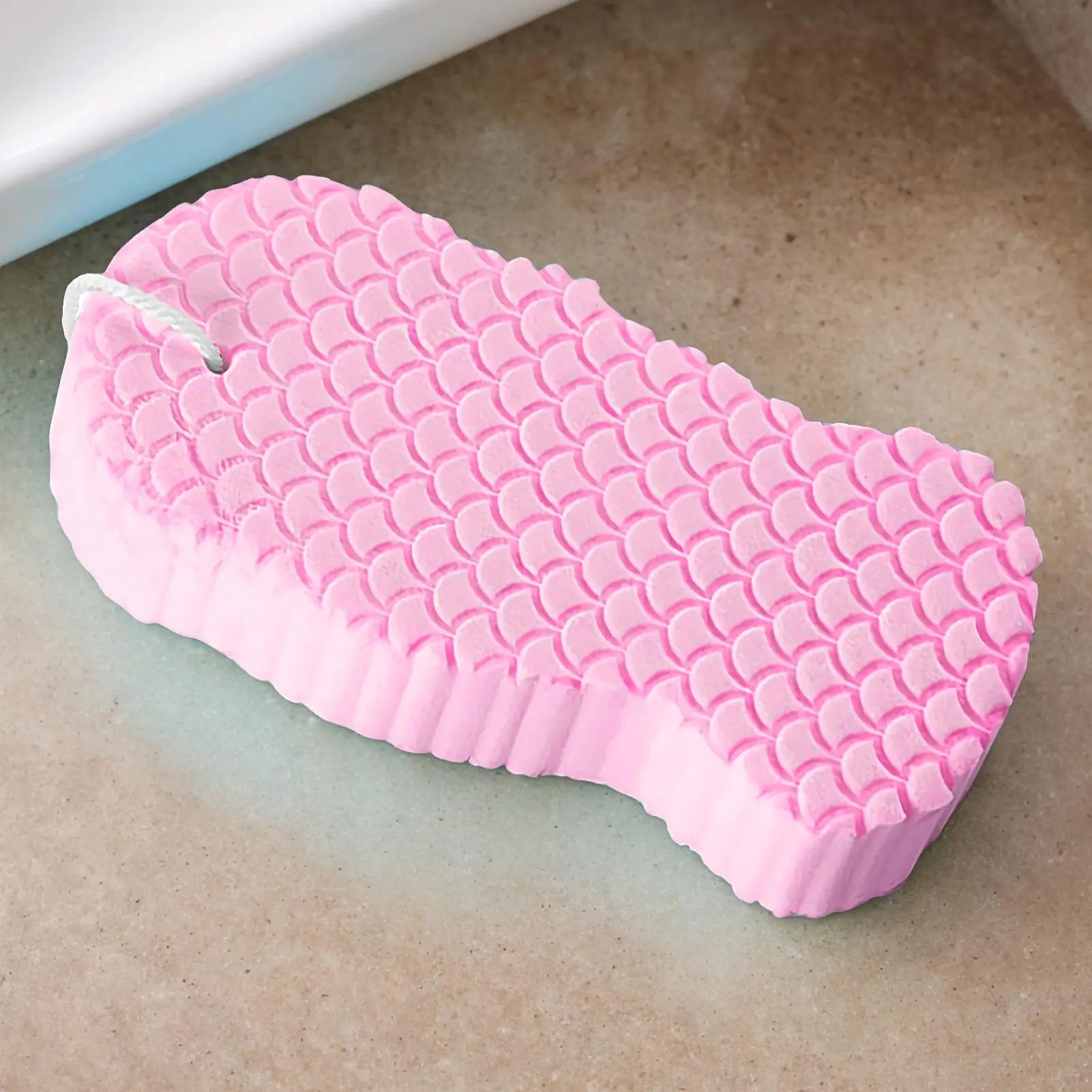 Soft Exfoliating Bath Sponge Scrubber – Kids, Adults & Baby Bath Sponge Scrubber Peaceful Pleasures Health and Wellness