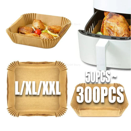Disposable Air Fryer Parchment Liners | Non-Stick Baking Paper Air Fryer Liners Oasis Select