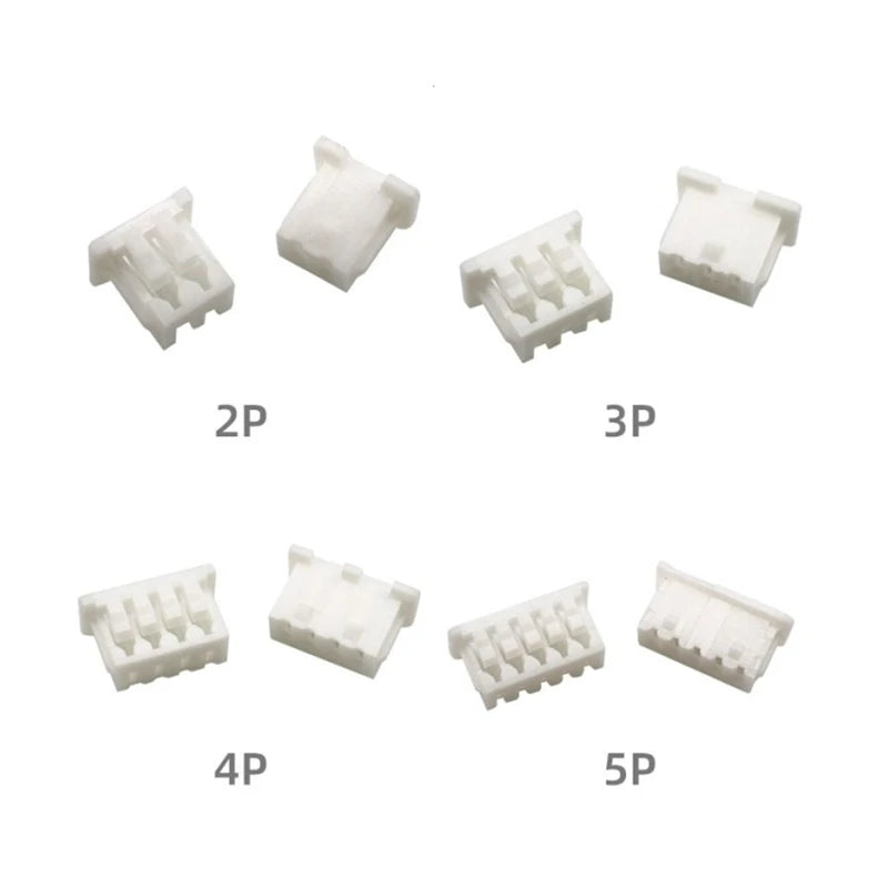 50Pcs/Lot JST 1.25mm Pitch Plastic Housing Female Connectors 2P/3P/4P/5P/6P/7P/8P/9P/10P Housing Case 1.25mm Connector Peaceful Pleasures Health and Wellness