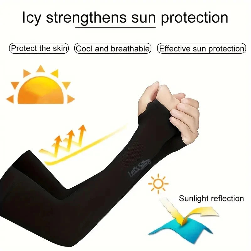 Women's UV Arm Sleeves – Cooling Sun Protection Sports Gloves