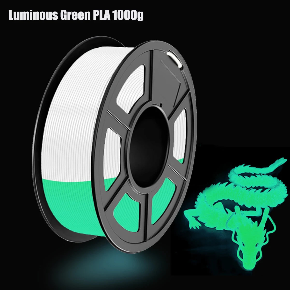 Luminous Rainbow PLA Filament 1.75mm | 3D Maliang FDM