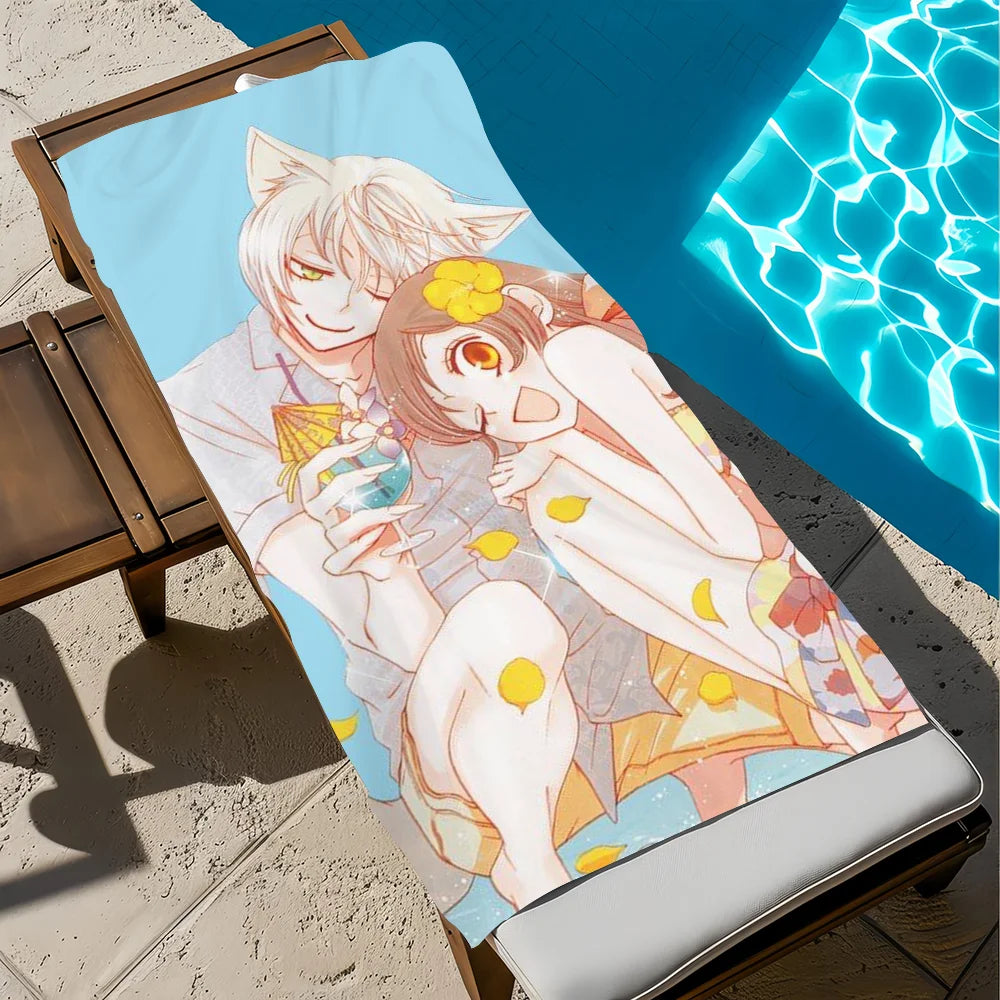Kamisama Kiss Quick-Dry Beach Towel | Soft, Lightweight & Fast Quick-Dry Beach Towel Peaceful Pleasures Health and Wellness z5 STJ40x70CM