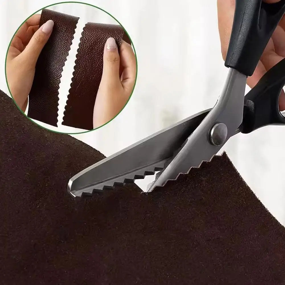 Pinking Shears – Zigzag Fabric Scissors for Sewing & Crafts