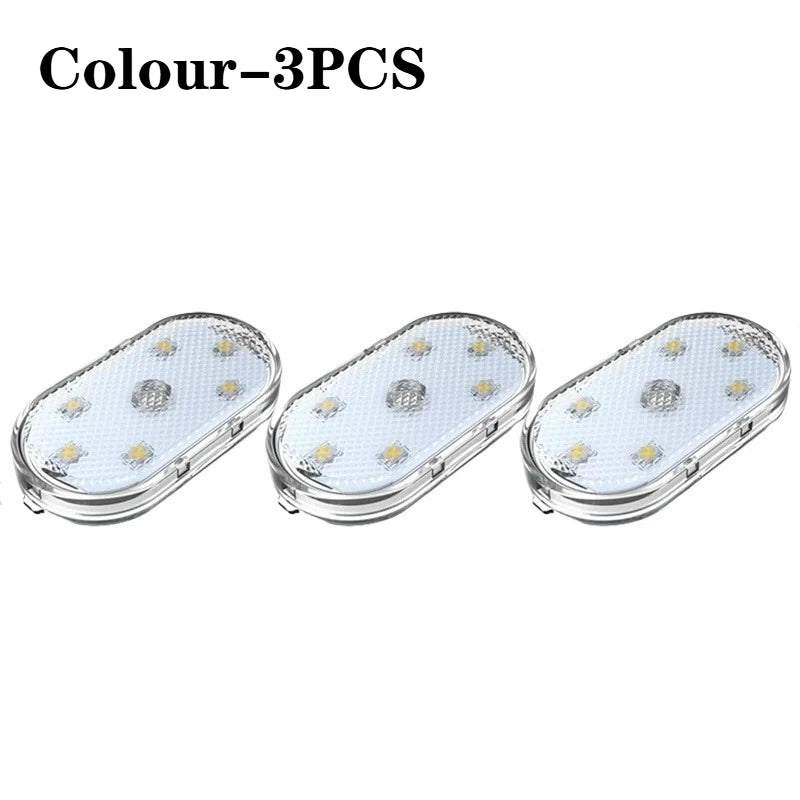 RGB LED Touch Car Roof Ambient Light | USB Rechargeable Wireless