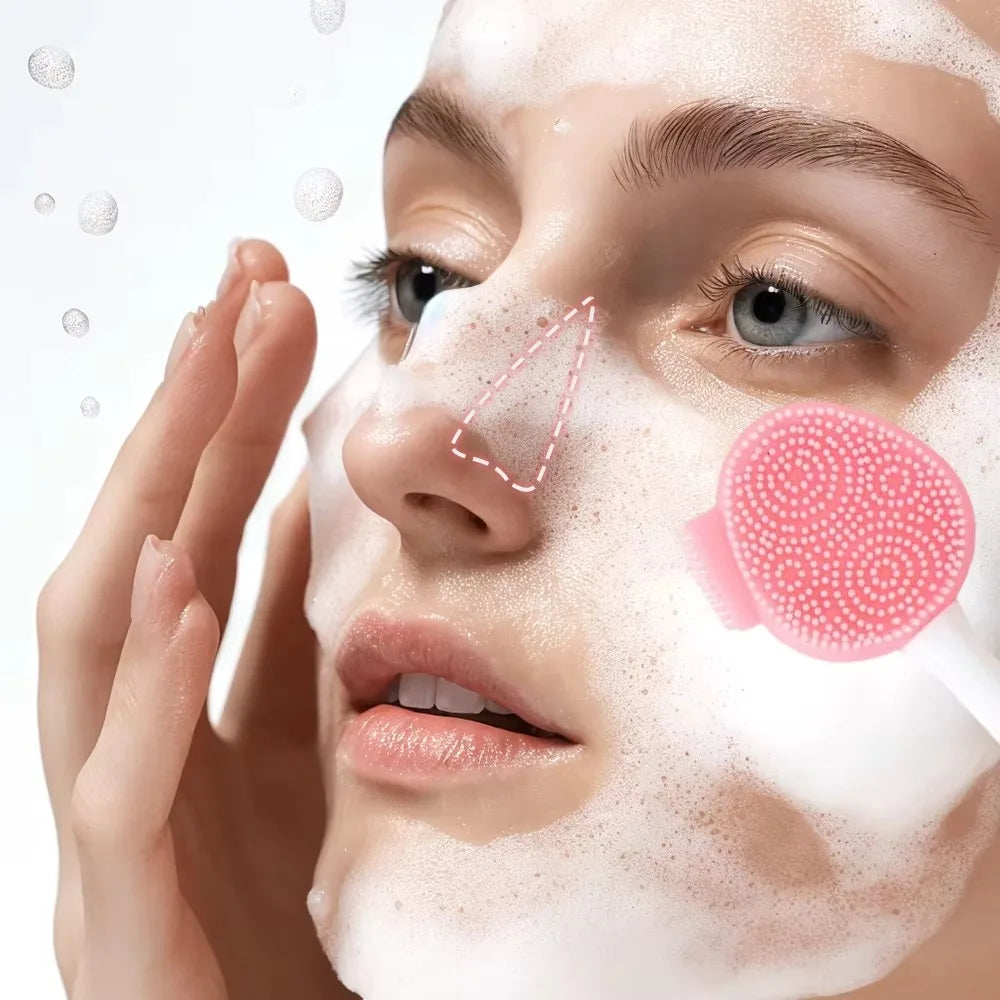 2-in-1 Silicone Facial Cleansing Brush & Mask Applicator