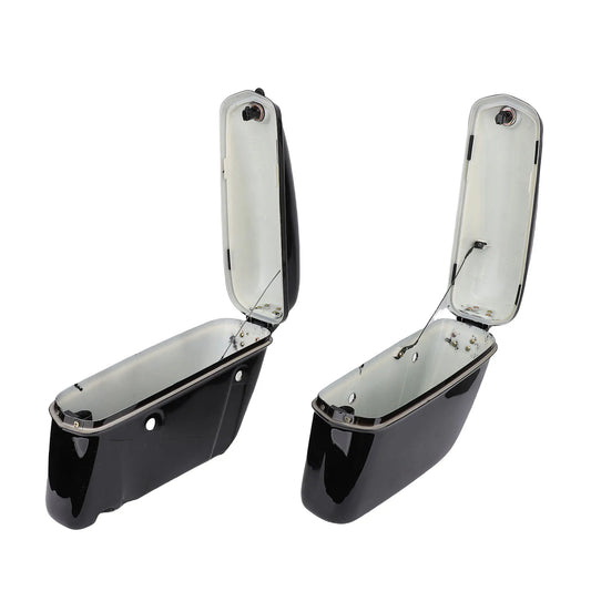 22L Lockable Motorcycle Hard Saddle Bags – Universal ABS Side Cases Motorcycle Saddle Bags Peaceful Pleasures Health and Wellness Default Title