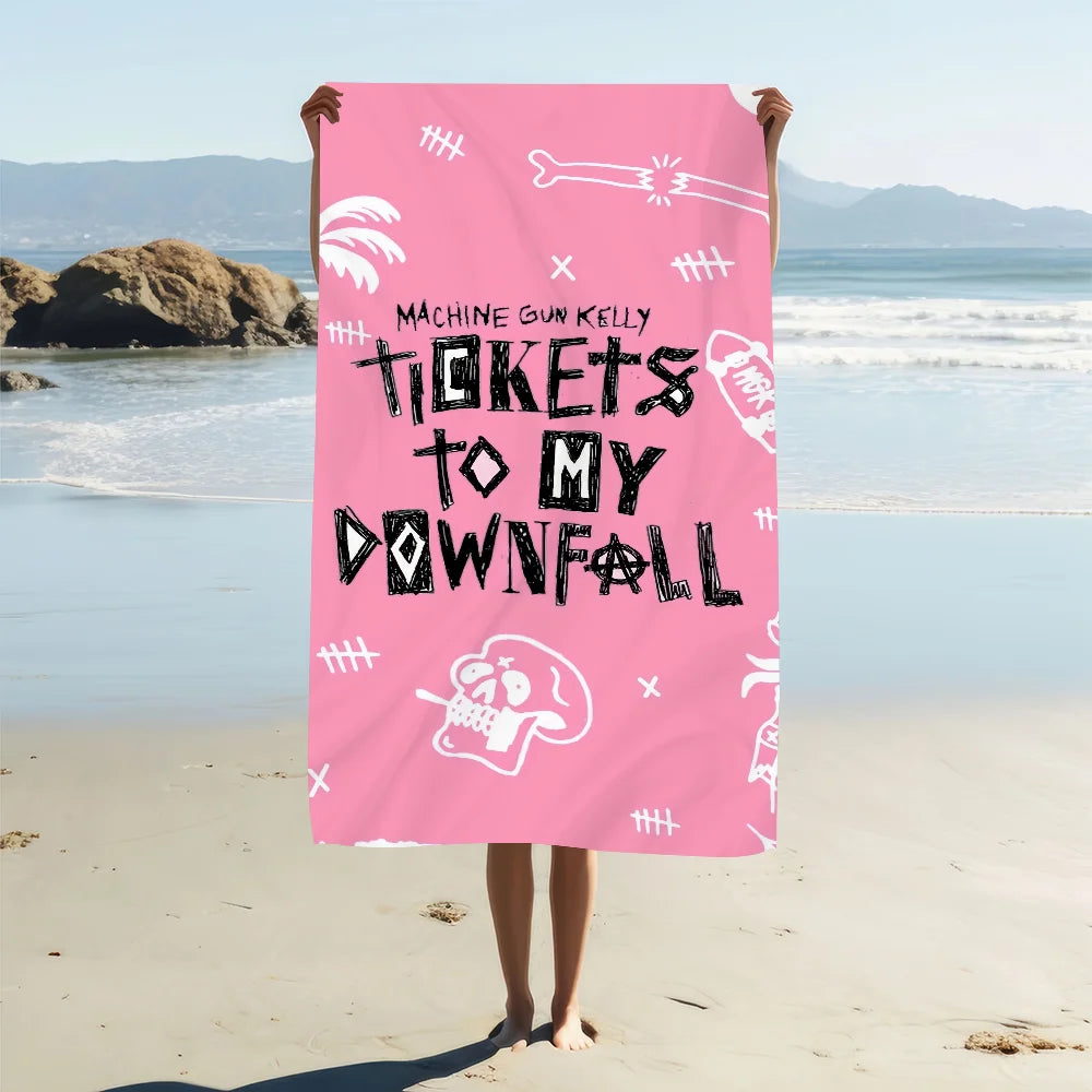 Quick Dry Beach Towel | Soft Microfiber Pool & Travel Towel