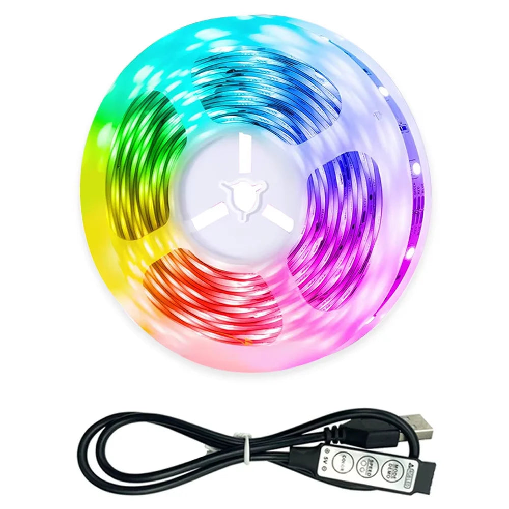 RUNTOIN RGB LED Strip Lights – TV Backlight & Room Décor