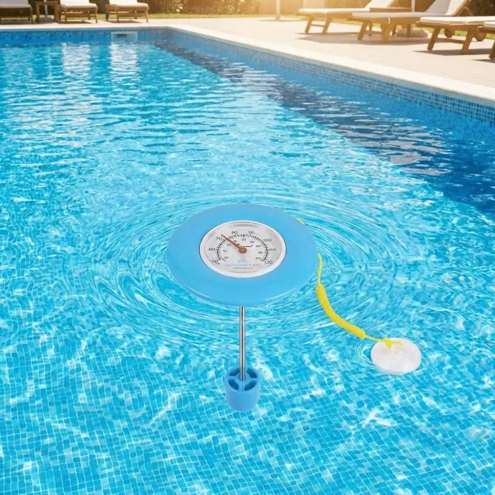 Floating Pool Thermometer – Waterproof Mechanical Water Gauge