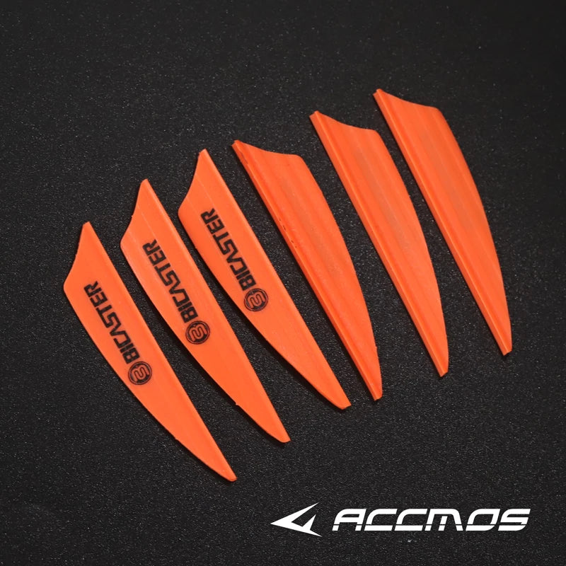 Archery Arrow Plastic Fletching Vanes Accessories