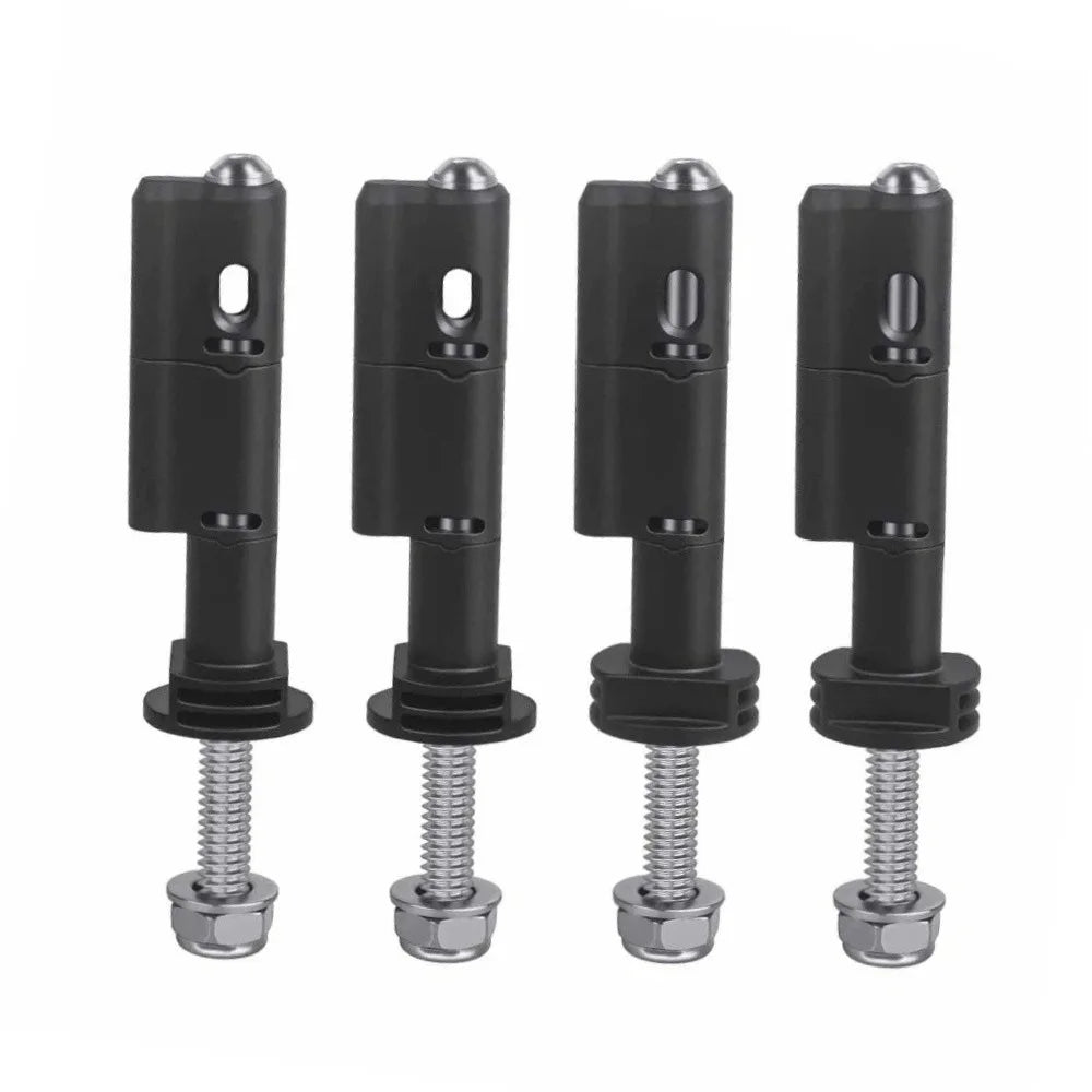 4 PCS Lockable Design Mounting Pins Compatible with MaxTrax MKII 140MM Length Traction Board Mount Pins Stainless Steel Peaceful Pleasures Health and Wellness 1