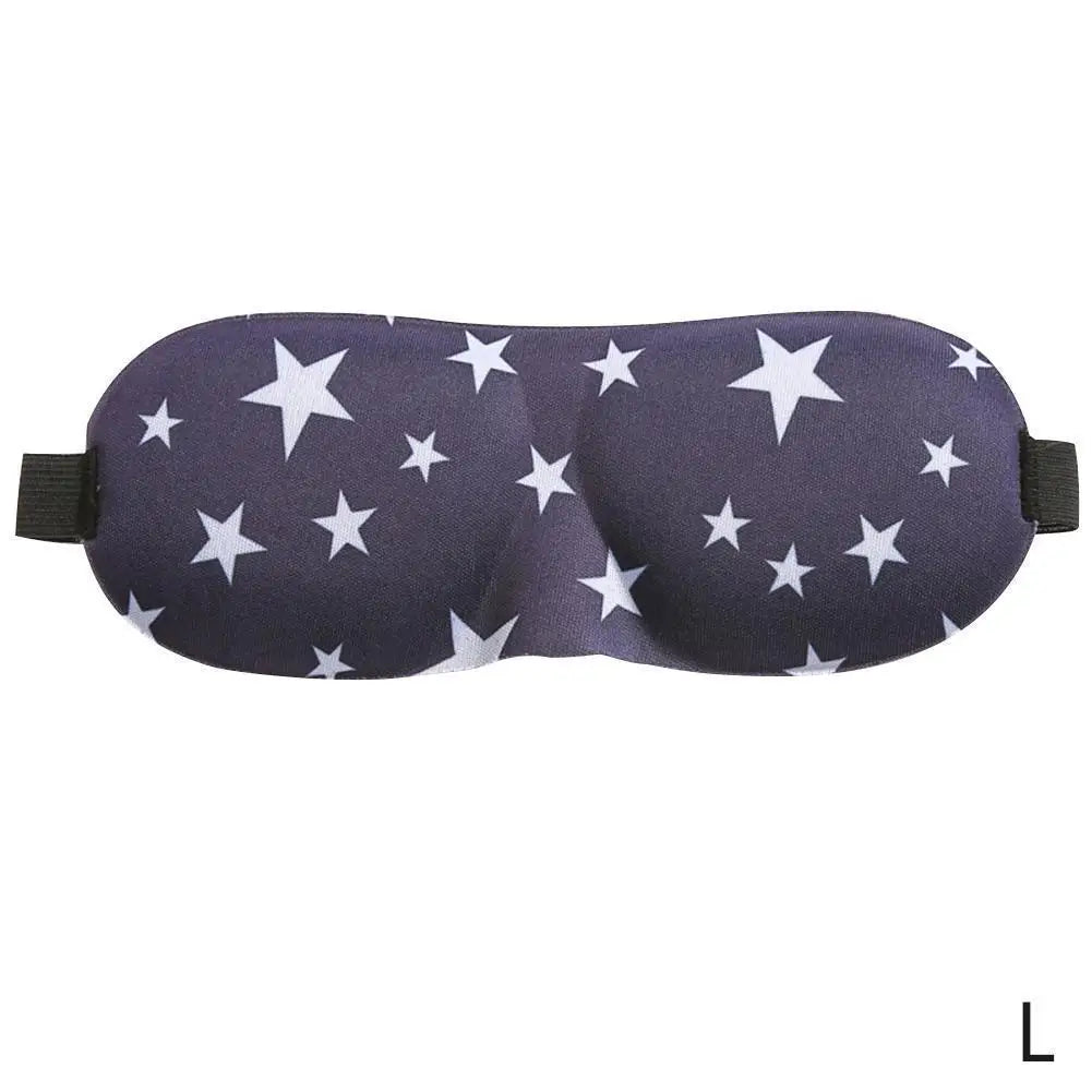 3D Sleep Mask – Soft Memory Foam Travel Eye Mask & Blindfold