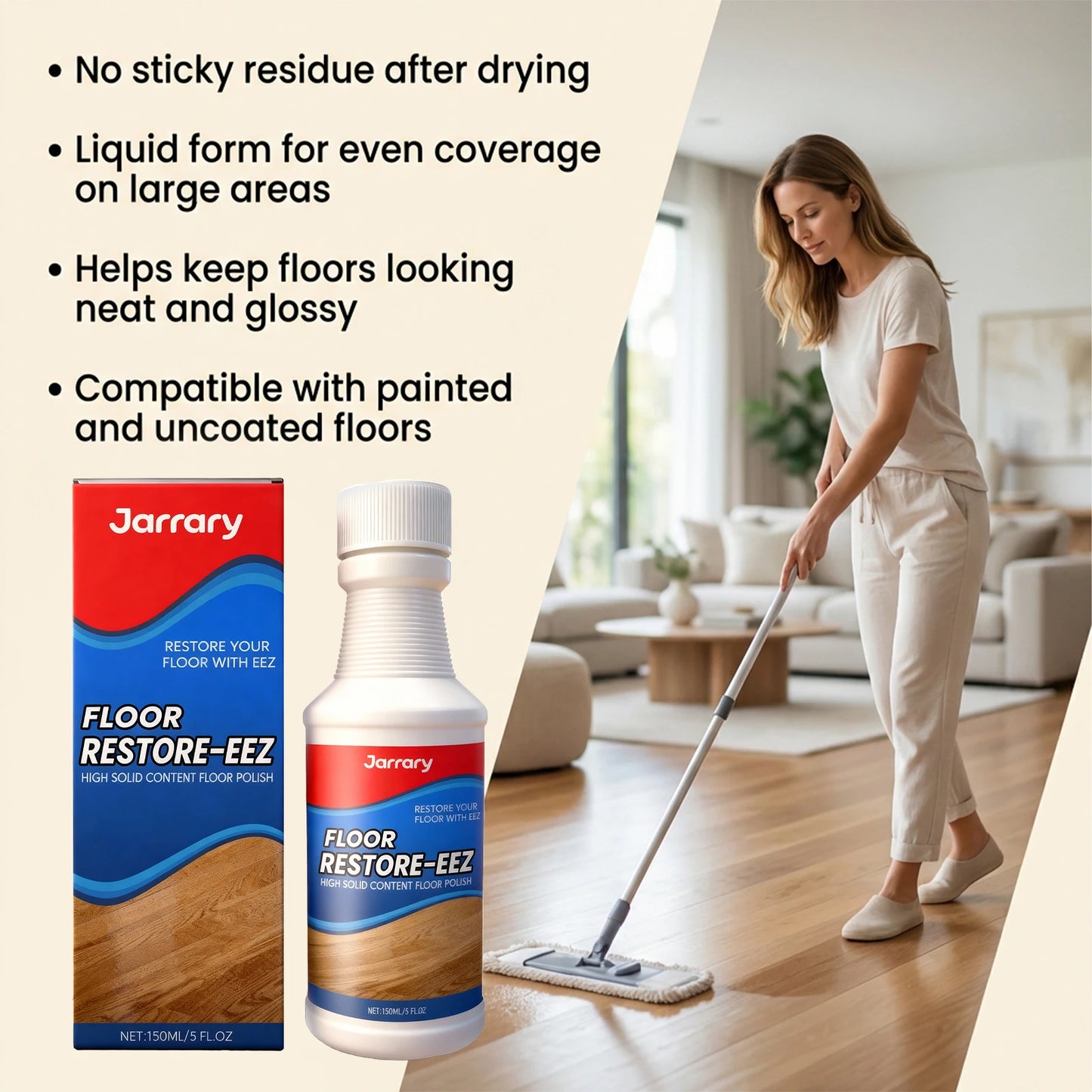 150ml Floor Cleaner – Remove Stains, Restore Gloss & Shine