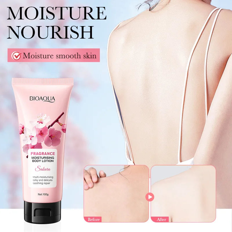 BIOAQUA Sakura Body Lotion – Moisturizing Brightening Cream