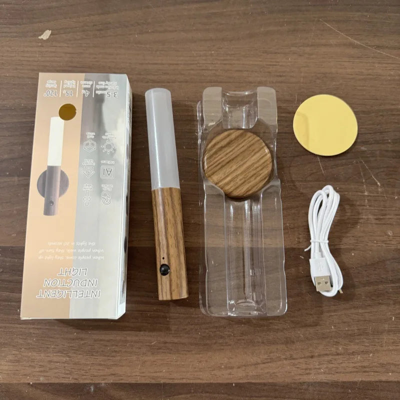 Motion Sensor LED Night Light | Rechargeable Acrylic Wall Light