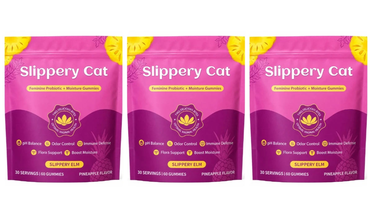 Women's Probiotic Gummies | pH Balance, Slippery Elm, Vegan 60ct