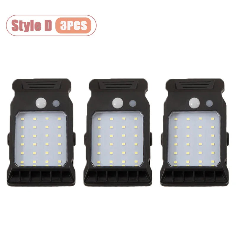 Solar Motion Sensor Clip-On Garden Lights | Outdoor LED