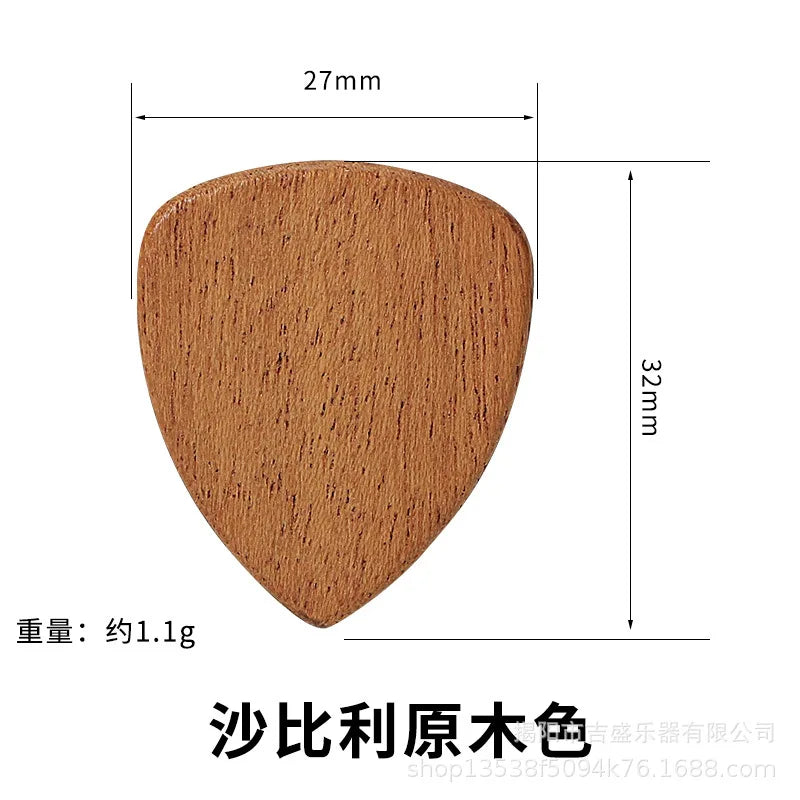 Wood Guitar Pick Electric Parts Premium Guitarpicks Enhancing Grip