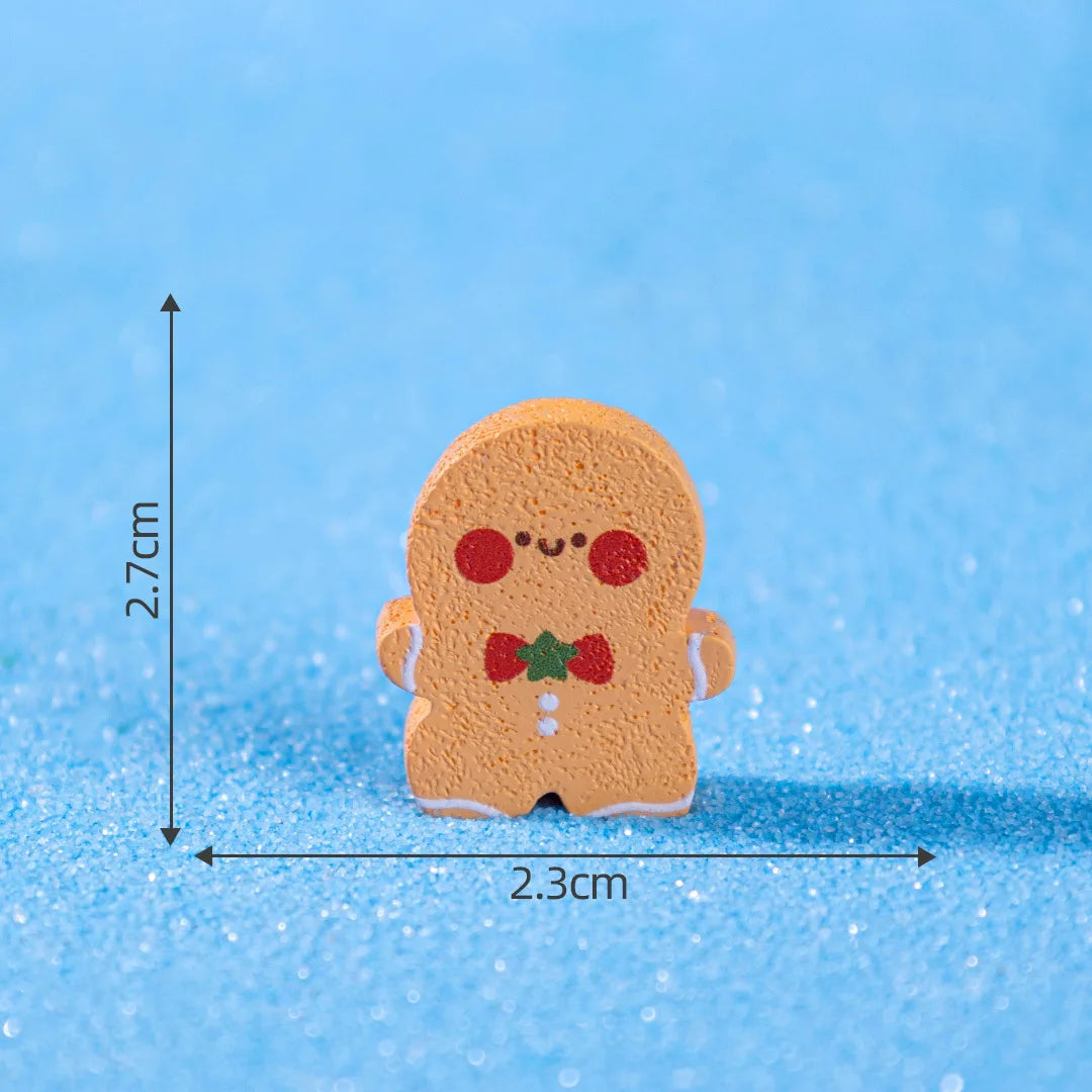 Mini Christmas Resin Ornament – Santa, Snowman & Holiday Décor