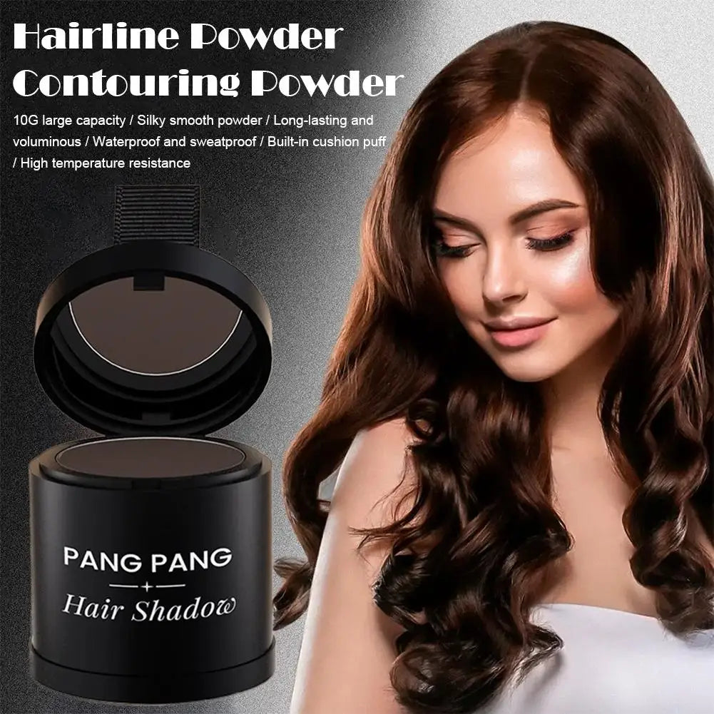 Hair Line Powder Contour Powder 2 in 1 Long Lasting Cover Hair Gaps Root Touch Up Concealer for Hairline Repair Peaceful Pleasures Health and Wellness