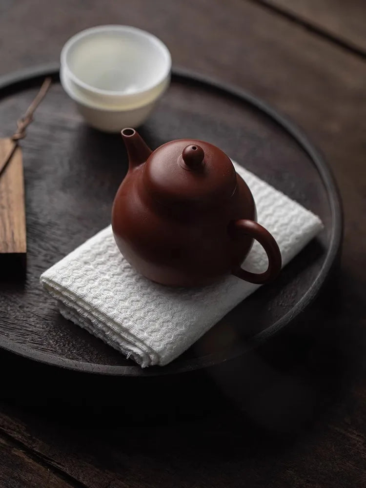 Handmade Cotton Linen Tea Towel – Thick Absorbent Tea Cloth