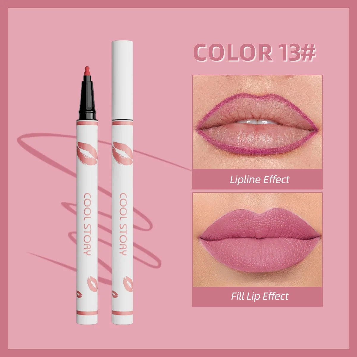 Waterproof Matte Liquid Lip Liner Pencil – Long-Lasting Color