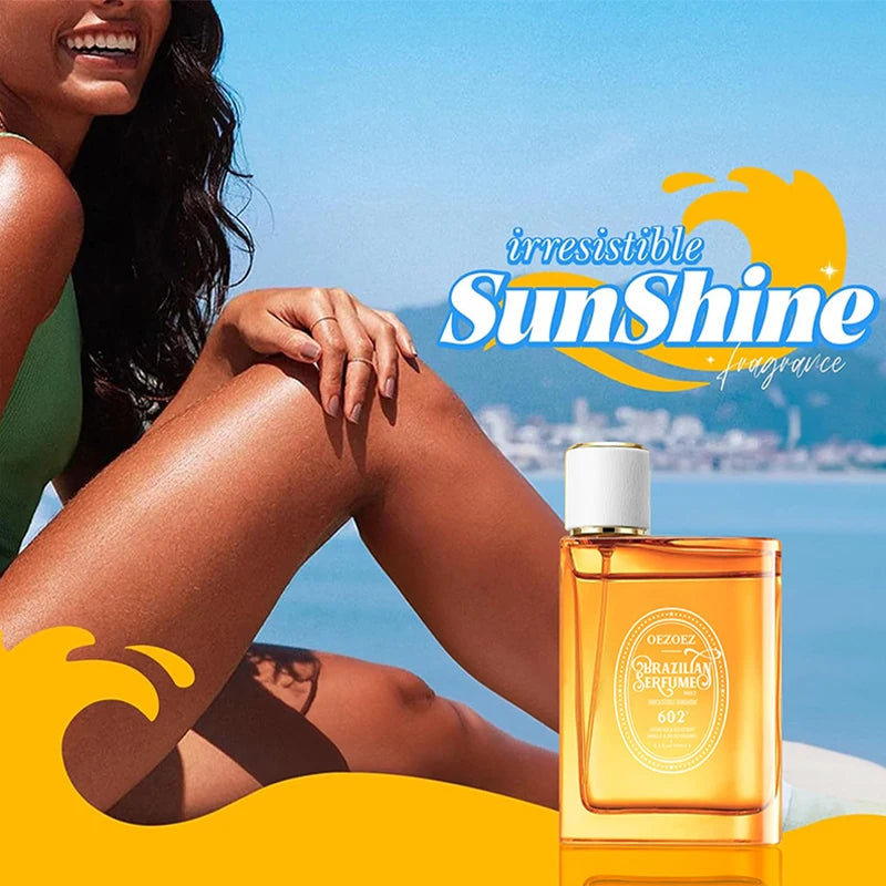Women Perfume 100ml Caramel Vanilla Flavor Fresh Natural Charming Irresistible Sun Gourmet Longlasting Fragrance Brand Bodyspray Peaceful Pleasures Health and Wellness