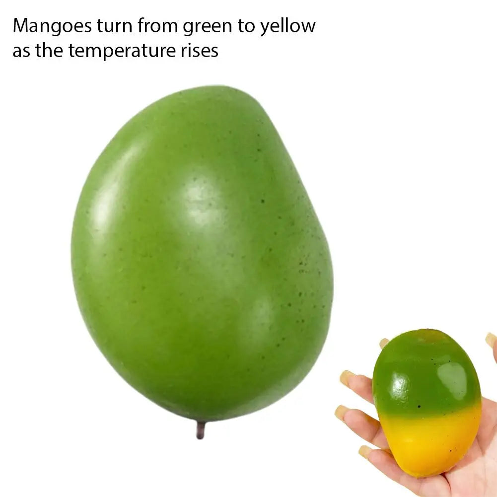 Color-Changing Stress Relief Squeeze Toy for Adults Peaceful Pleasures Health and Wellness mango