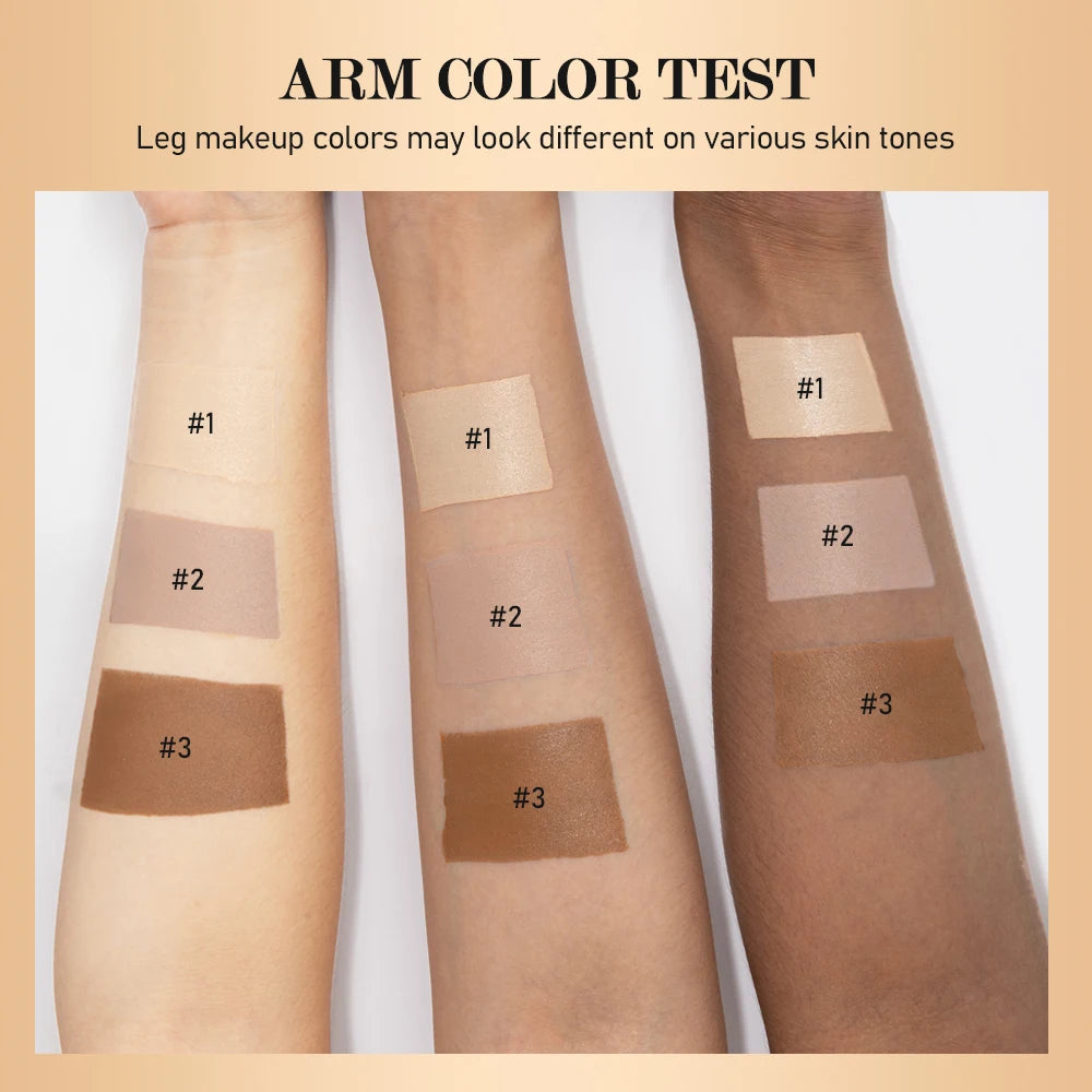 Leg Makeup 30ml Medium Airbrush Leg Effect Body Foundation Waterproof Sweatproof Cover Scars Varicose Veins Tattoo Even Skin Peaceful Pleasures Health and Wellness