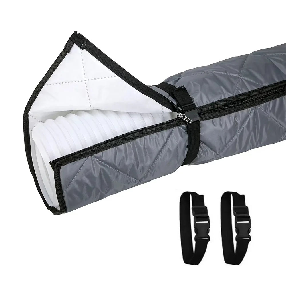 AC Hose Insulation Cover | Thermal Sleeve with Adjustable Straps