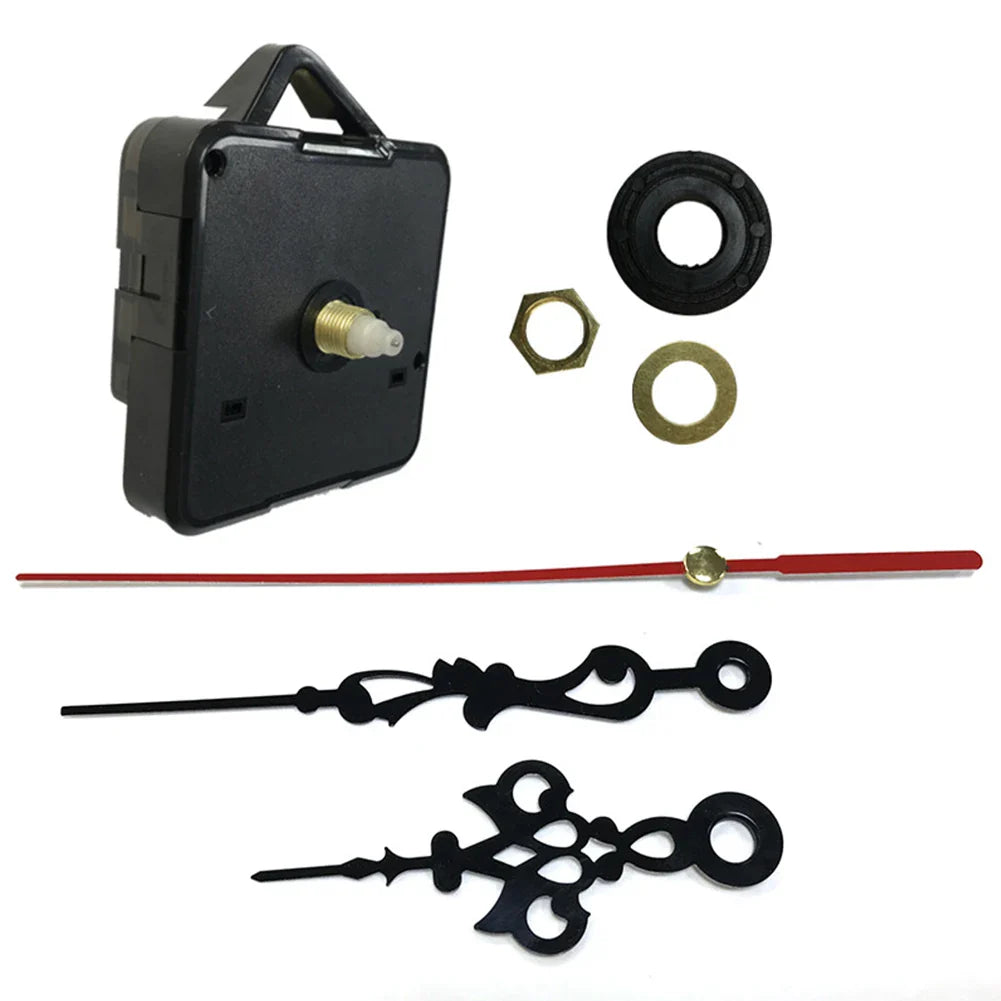 Silent Quartz Clock Movement Mechanism DIY Repair Kit with Hands