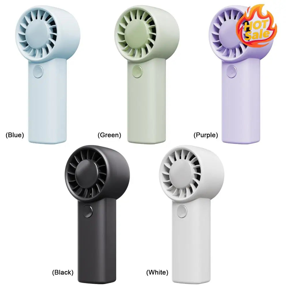 USB-C Rechargeable Mini Handheld Fan – 3-Speed, 500mAh