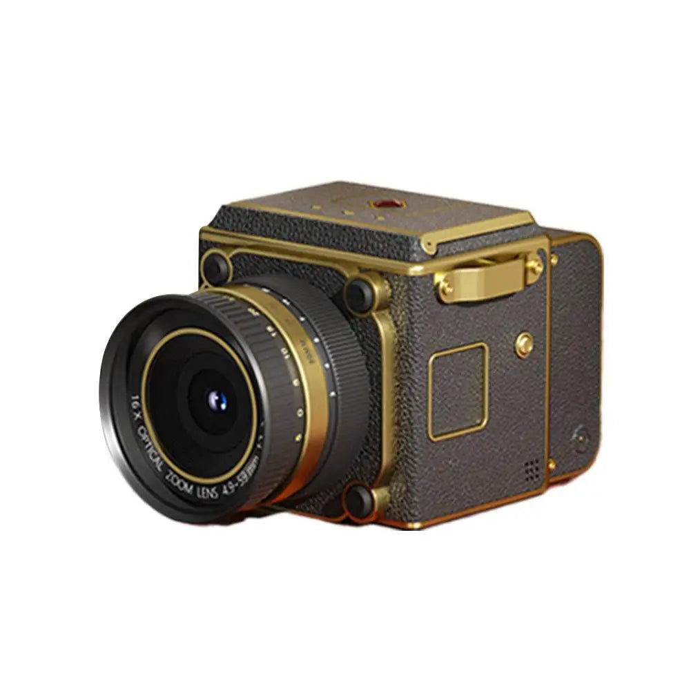 Retro 4K CCD Digital Camera – Dual-Lens Compact Vintage Style