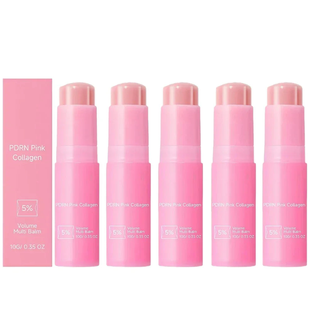 Collagen Pink Multi Balm Stick – Hydrating Korean Skin Care Peaceful Pleasures Health and Wellness