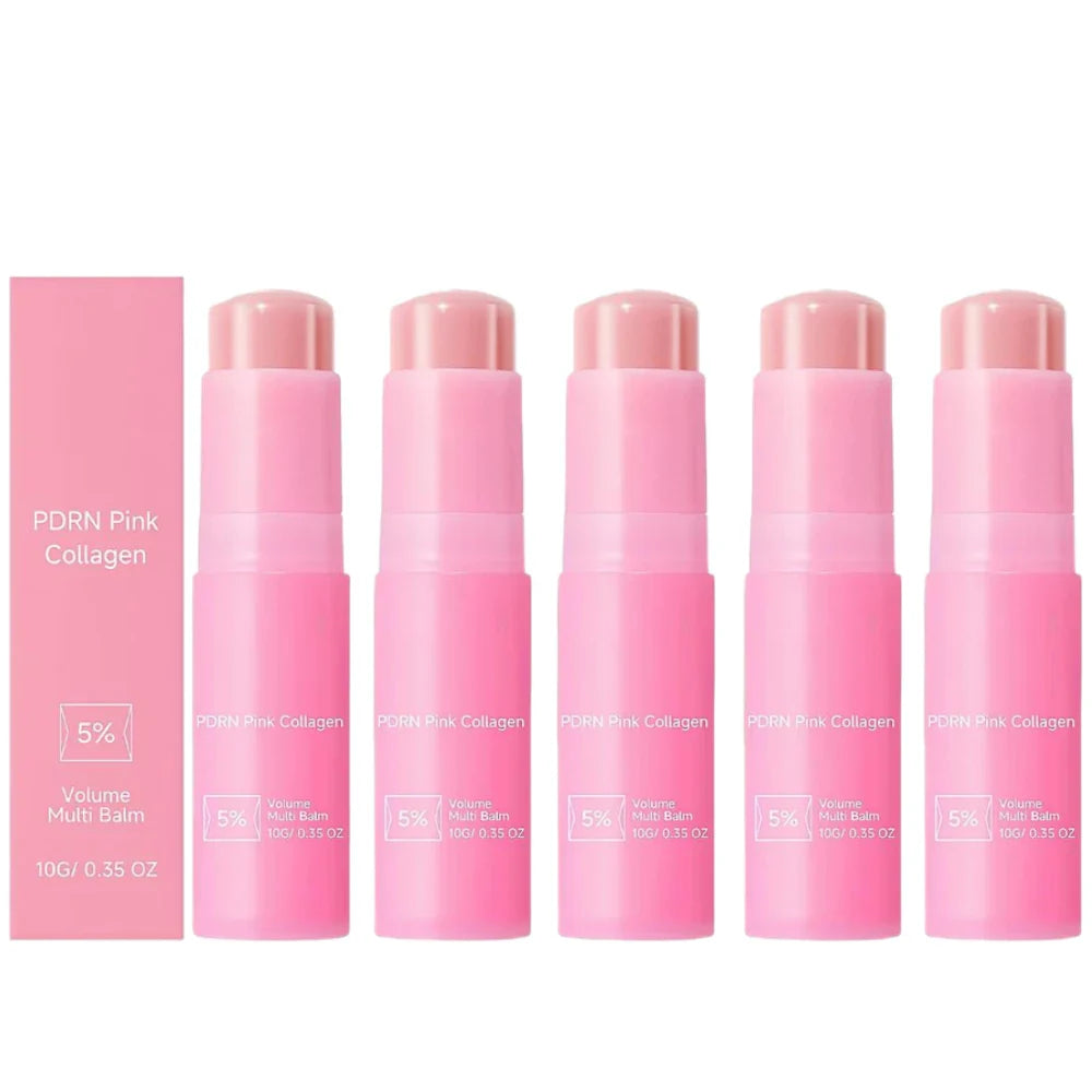 Collagen Pink Multi Balm Stick – Hydrating Lifting Facial Cream