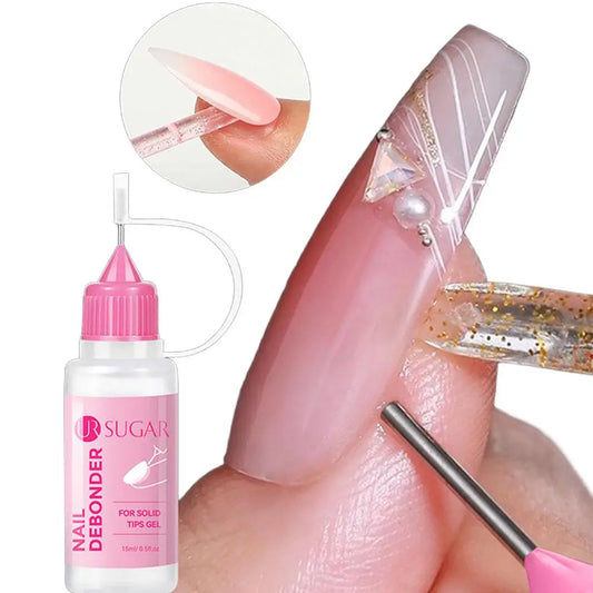 Nail Gel Glue Remover for Fast Dissolve Liquid Use Peaceful Pleasures Health and Wellness