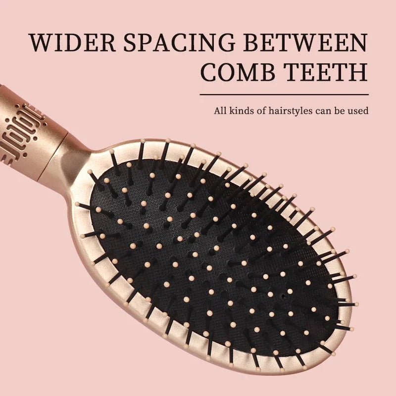 Airbag Scalp Massage Detangling Brush for Curly & Wet Hair Detangling Hair Brush Peaceful Pleasures Health and Wellness