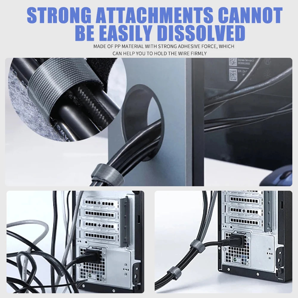 Tearable Nylon Cable Management Organizer | Wire Cord Protector