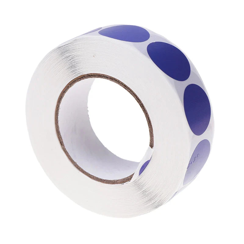 1000-Pack 19mm Color Dot Labels – Archery Target Stickers