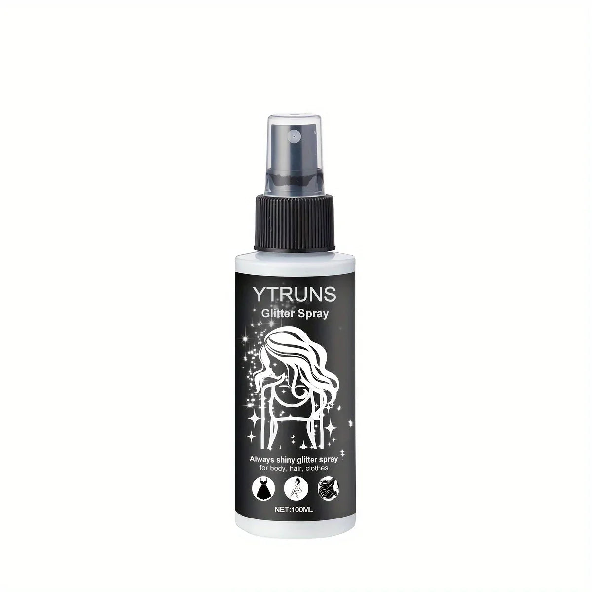 100ml Glitter Spray for Body, Hair & Clothes – High Gloss