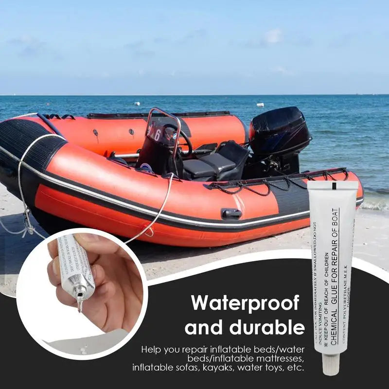 30ml PVC Glue for Inflatable Boat Inflatable Boat Repair Glue Bonding Repair Supplies for Paddle Boat Kayak Air Cushion Patch Peaceful Pleasures Health and Wellness