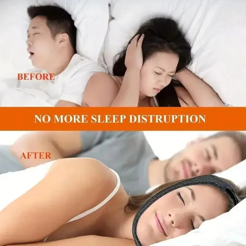 Anti-snoring Band Open Mouth Breathing Corrective Anti-snoring Chin Rest Sleep Open Mouth Rest Peaceful Pleasures Health and Wellness