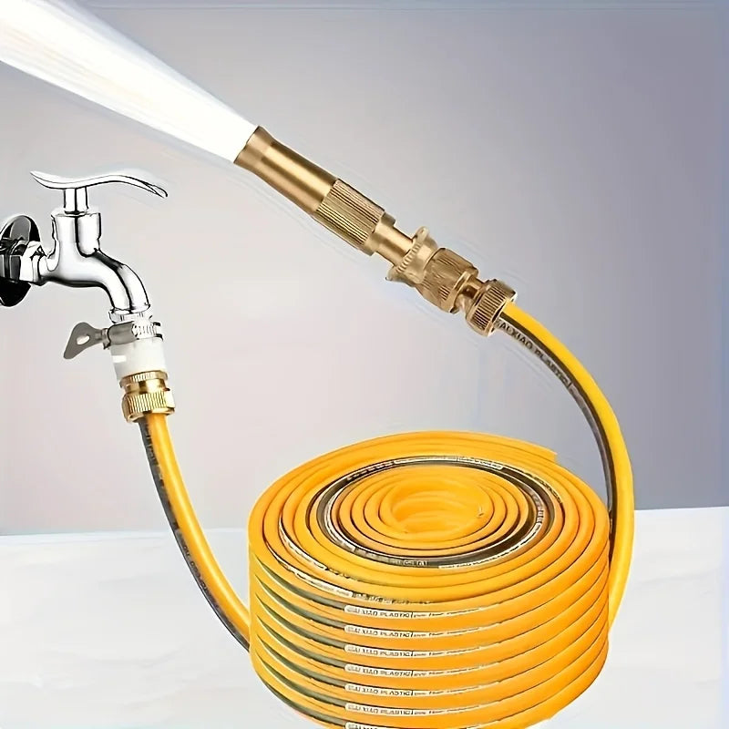 Pure Copperadjustable Garden Spray Nozzle Universal Connector Car