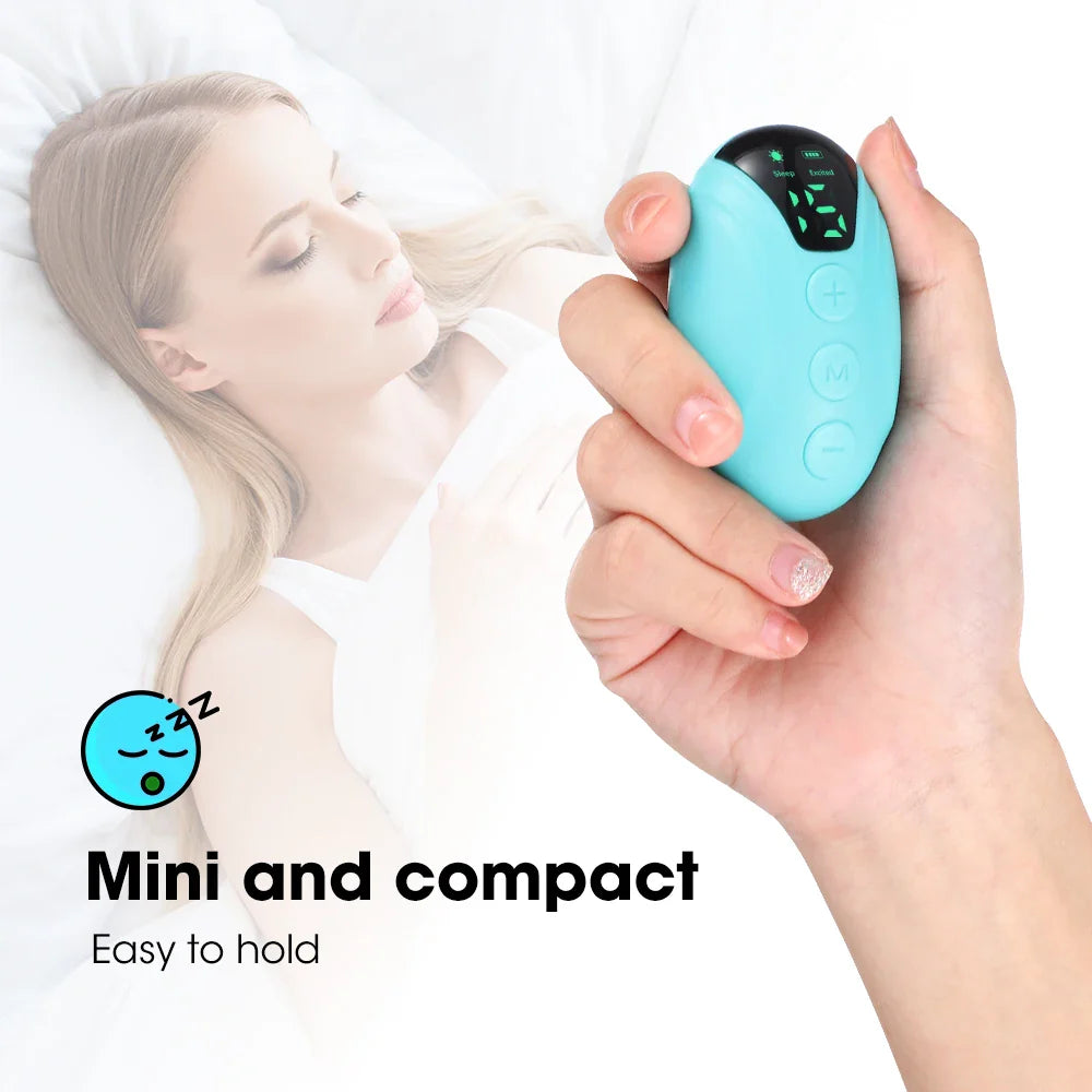 Handheld EMS Sleep Aid Device – 2 Modes, 15 Intensity Levels