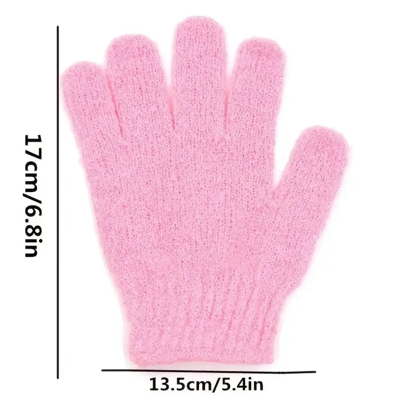 Exfoliating Shower Gloves – Body Scrub for Men & Women
