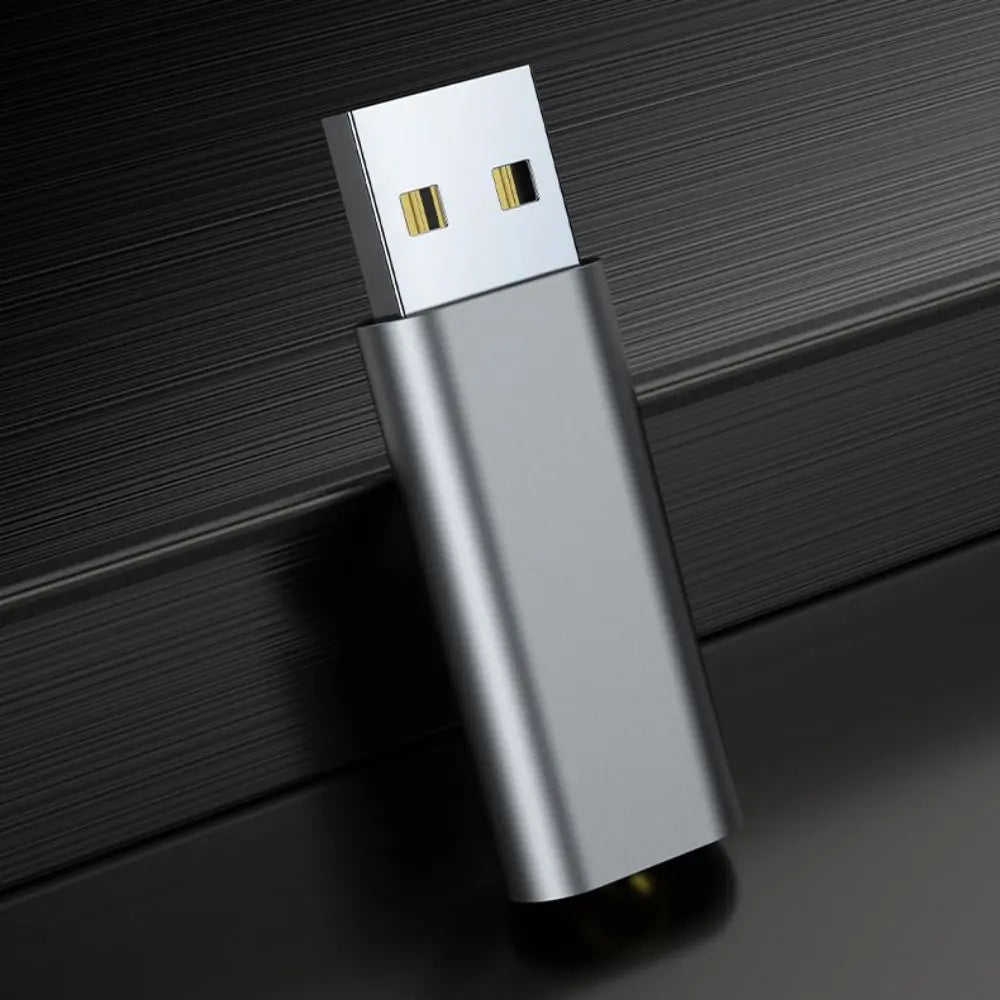 USB To 3.5mm Headphone 3.5mm Adapter External Stereo-Sound Audio Earphone Jack Adapter Mini Portable Wired Headset Converter Peaceful Pleasures Health and Wellness