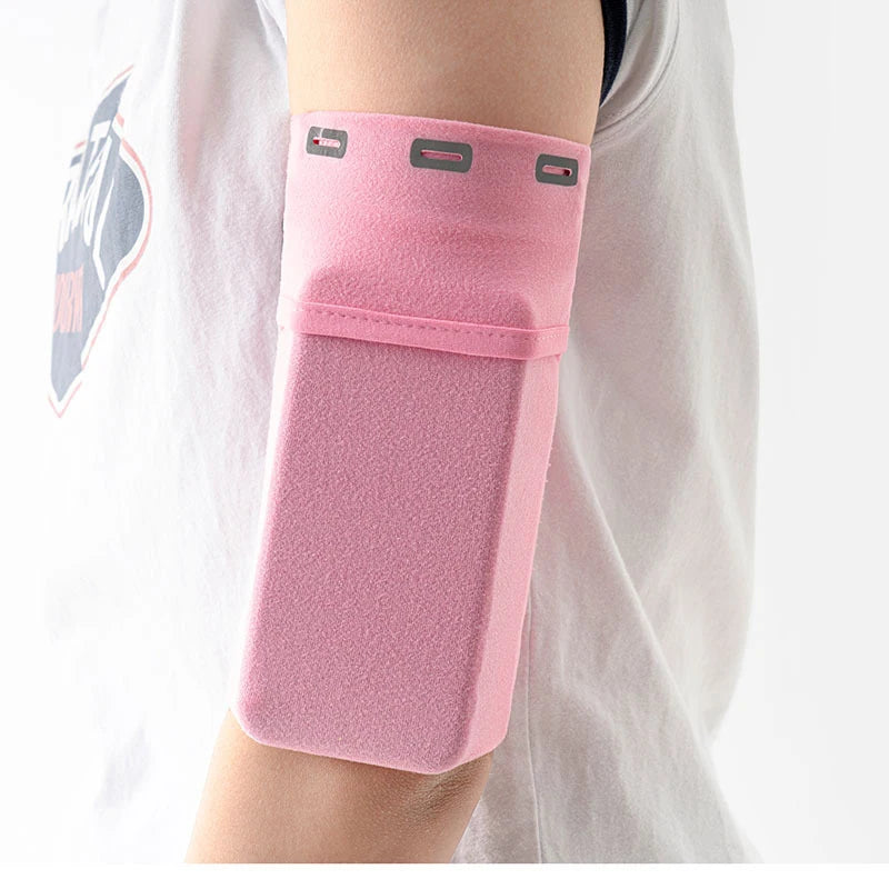 Mobile Phone Bag For Running Sports Armbands mp3/mp4 Bags Sleeve Bags For Jogging Cell Phone Accessories Woman Wrist Holder Peaceful Pleasures Health and Wellness